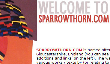 Sparrowthorn - Կայքի ձևավորում և պատրաստում