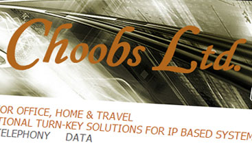 Choobs Ltd. վեբ կայք